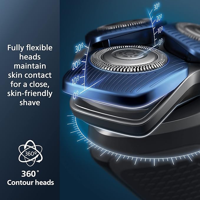 Philips® Norelco Shaver 7200 Electric Rechargeable Shaver with SenseIQ Technology, S7887/82 ฟิลิปส์ เครื่องโกนหนวด