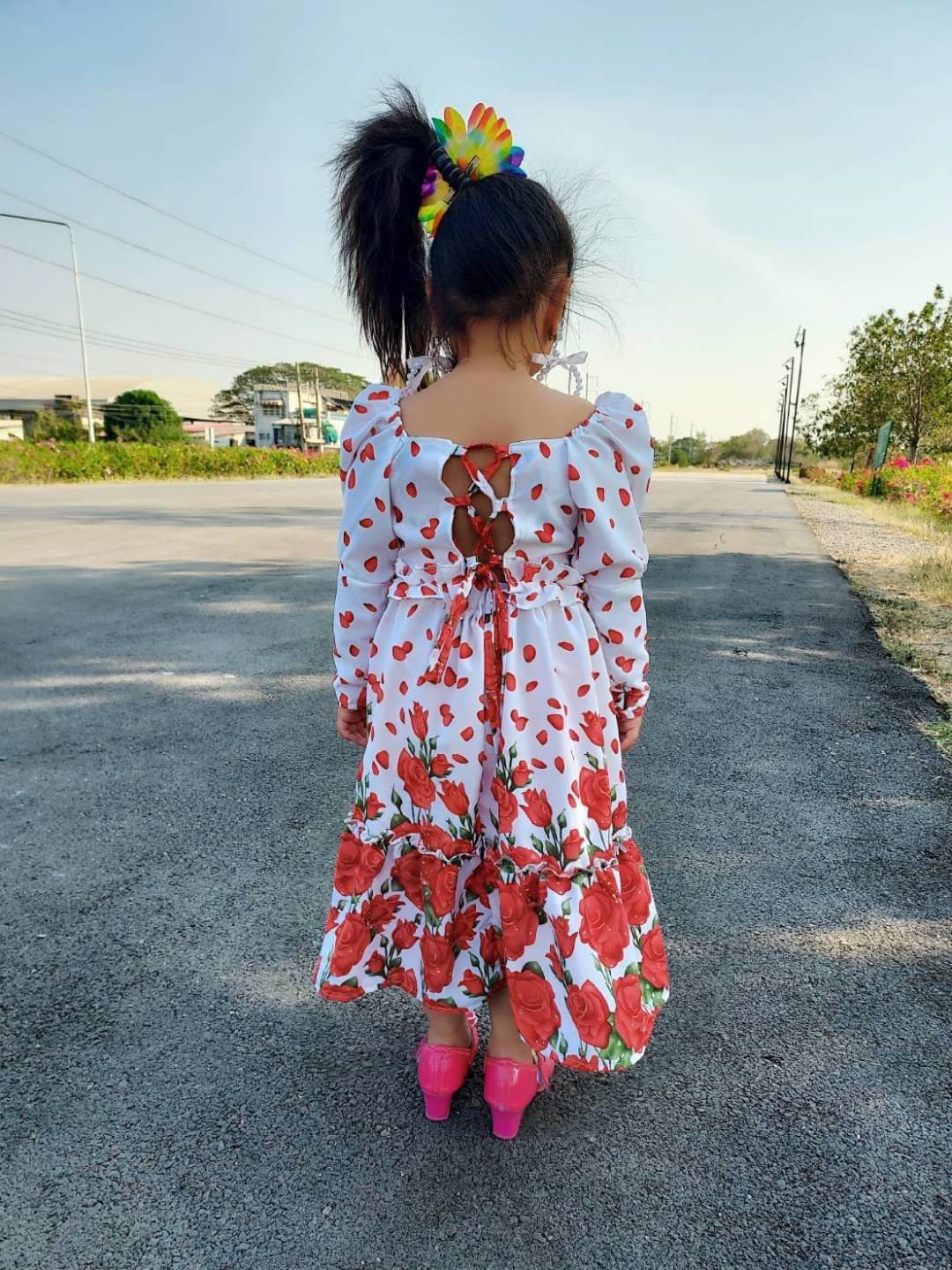 ชุดกระโปรงเด็กหญิง โทนหวาน