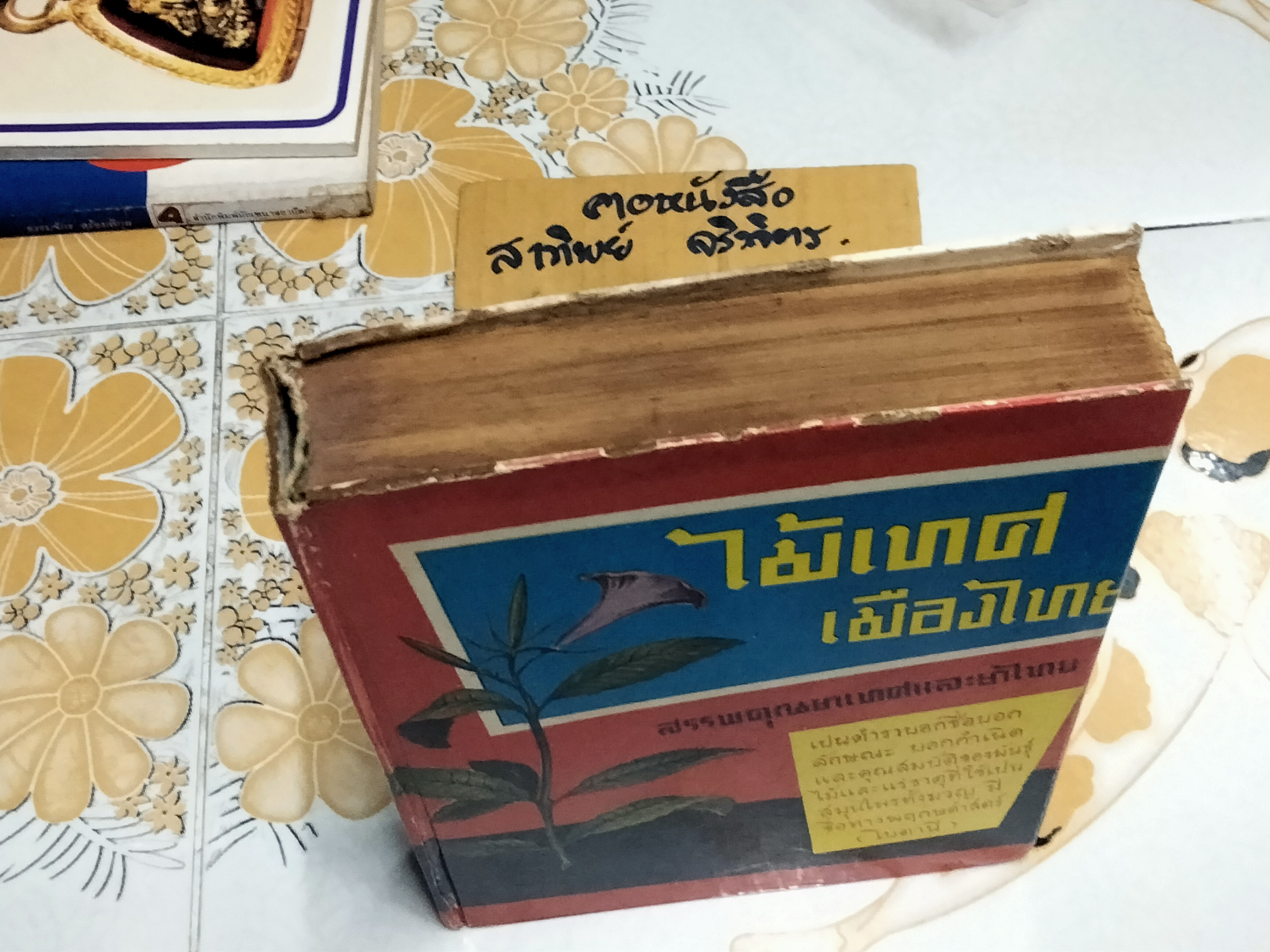 ไม้เทศ-เมืองไทย โดย หมอเสงี่ยม พงษ์บุญรอด (พิมพ์ปี 2519)