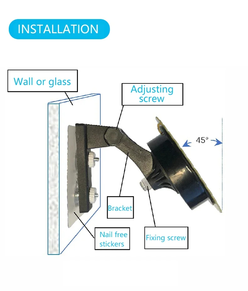 เซ็นเซอร์วัดน้ำฝนด้วยพลังงานแสงอาทิตย์ ดูค่าแบบเรียลไทม์สำหรับกลางแจ้ง Tuya