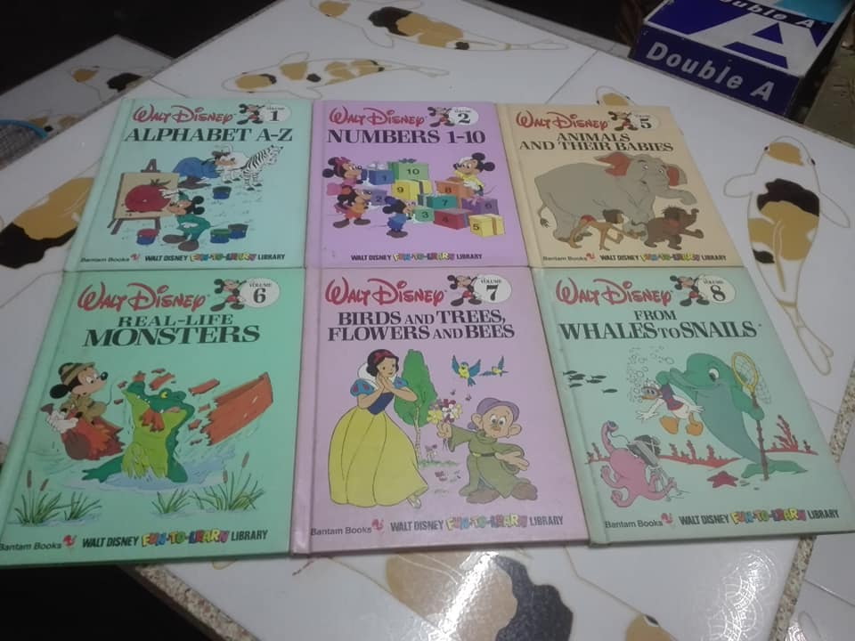 WALT DISNEY FUN-TO-LEARN LIBRARY Volume 1,2 ... 5-19 ( รวม 17 เล่ม ขาด เล่ม 3 กับ 4 ) ออกมา 19 เล่ม