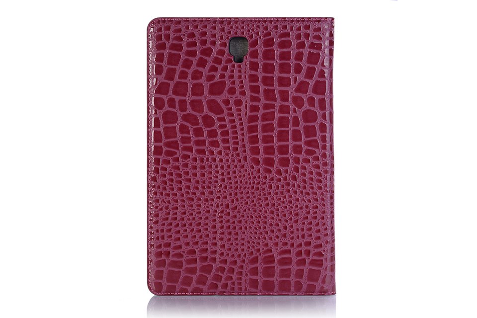 เคส Samsung Galaxy Tab S4 10.5 นิ้ว #เคสฝาพับแบบกระเป๋าสตางค์ลายผิวหนังจระเข้ Crocodile Texture