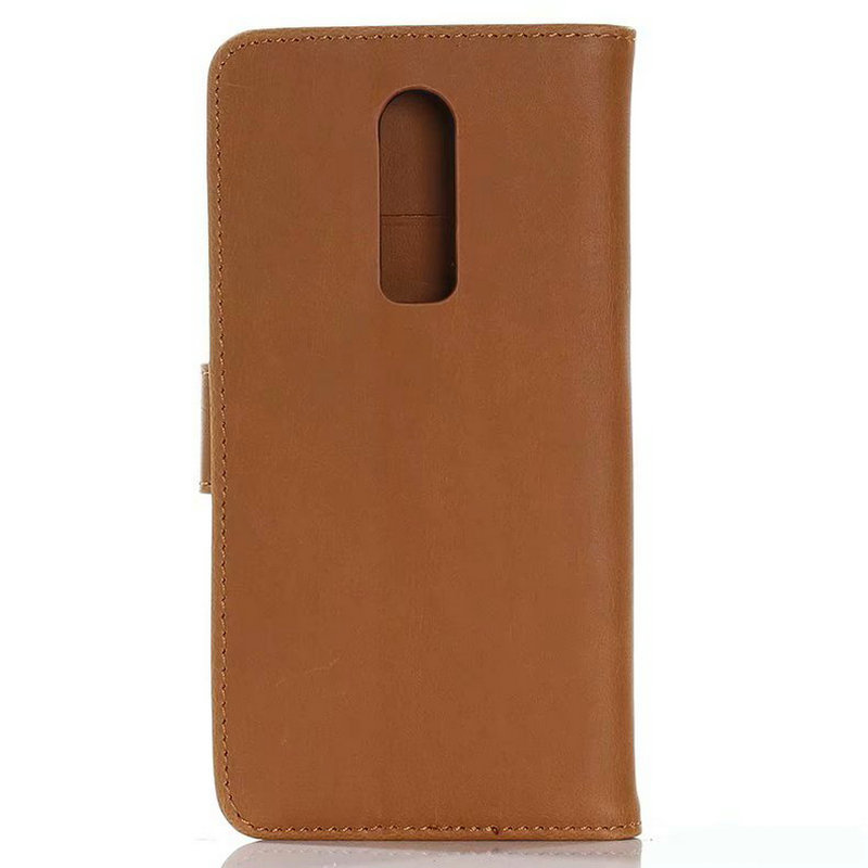 Case OnePlus 6 #เคสฝาพับหนัง PU แบบกระเป๋าสตางค์สไตล์ย้อนยุค