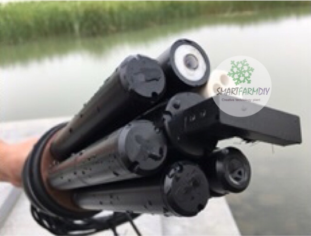 Multisensor dissolved oxygen conductivity turbidity pH ORP Chlorophyll water sensor RS485 modbus