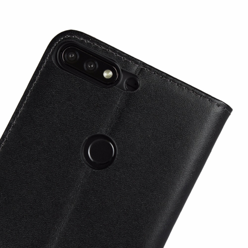 เคส Huawei Honor 7C / Enjoy 8 #เคสฝาพับหนังแยกแบบกระเป๋าสตางค์แถบปิดแม่เหล็ก