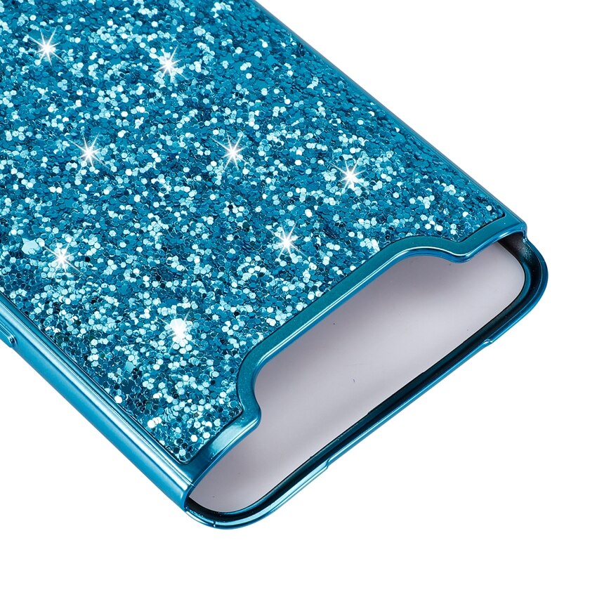 Case Samsung Galaxy A80 #เคสฝาหลัง Glittering Sequins Electroplating ประกายระยิบระยับสวยงาม