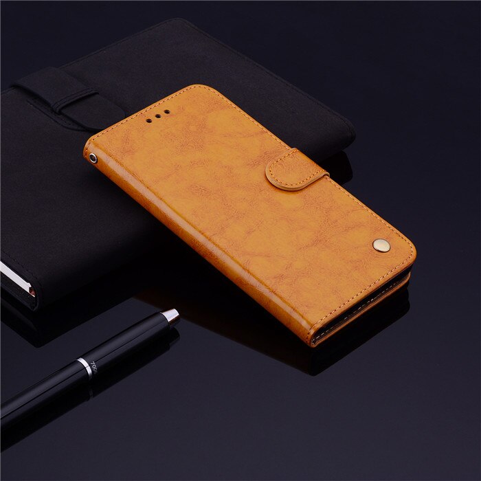 Case OPPO F11 #เคสฝาพับหนัง PU HAT PRINCE Vintage Style Oil Wax สไตล์วินเทจผิวมันแบบกระเป๋าสตางค์