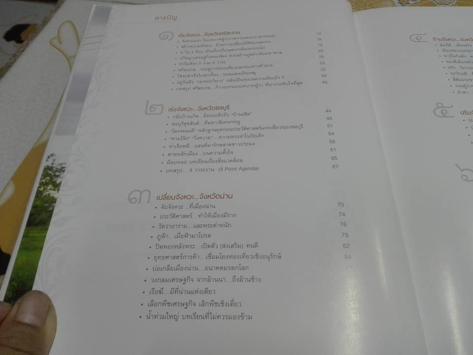 หนังสือ จับจังหวะ 6 จังหวัด (Governor's Step) โดย เสนีย์ จิตตเกษม **สินค้าหมด**