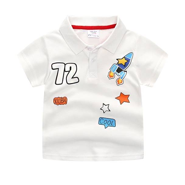 เสื้อยืดคอปก สำหรับเด็ก