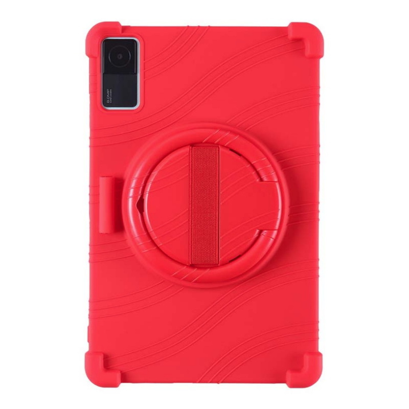 เคสแท็บเล็ต Redmi Pad 10.61" 2022 #เคสฝาหลังซิลิโคนนิ่มมีขาตั้งหมุนได้ 360 องศา Soft Silicone Case Back Cover with Stand