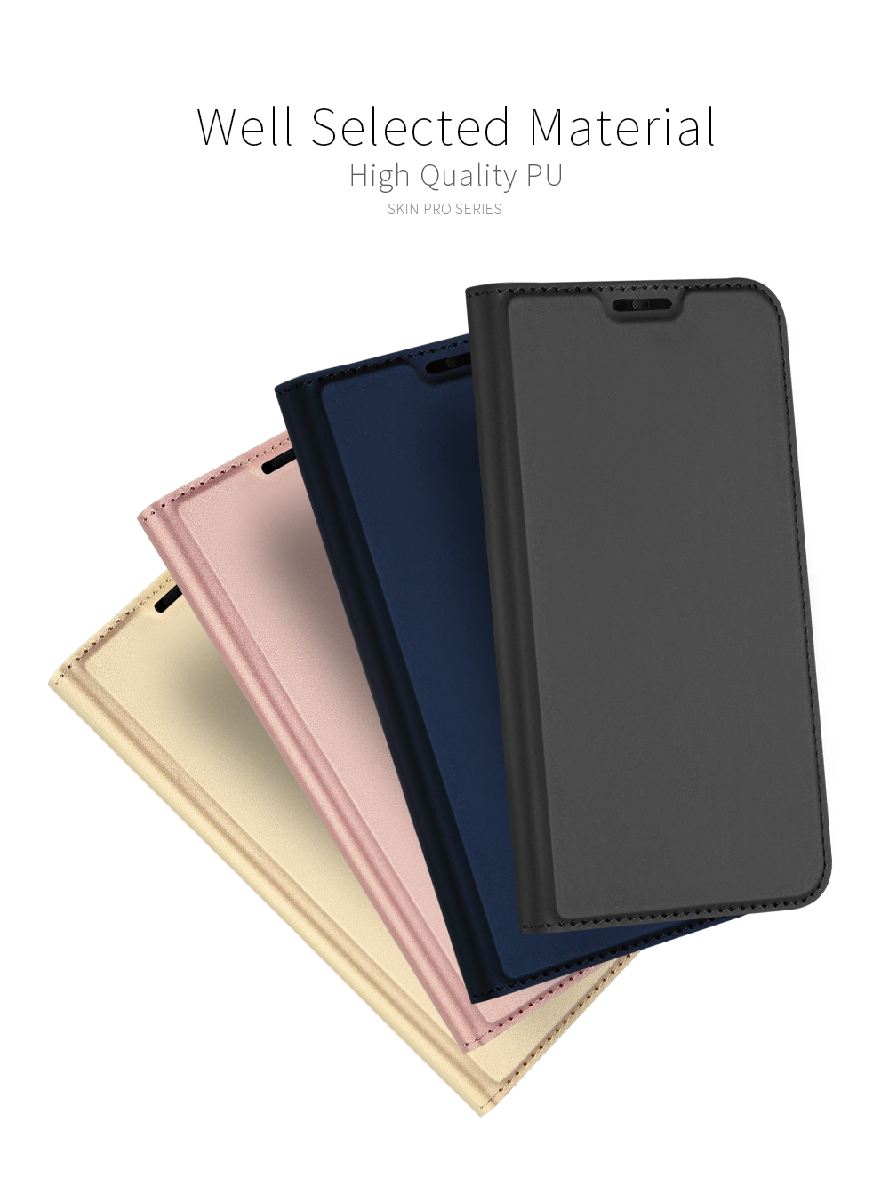 เคส Huawei Mate 20 Pro #เคสฝาพับ DUX DUCIS Skin Pro Series คุณภาพดีราคาถูก