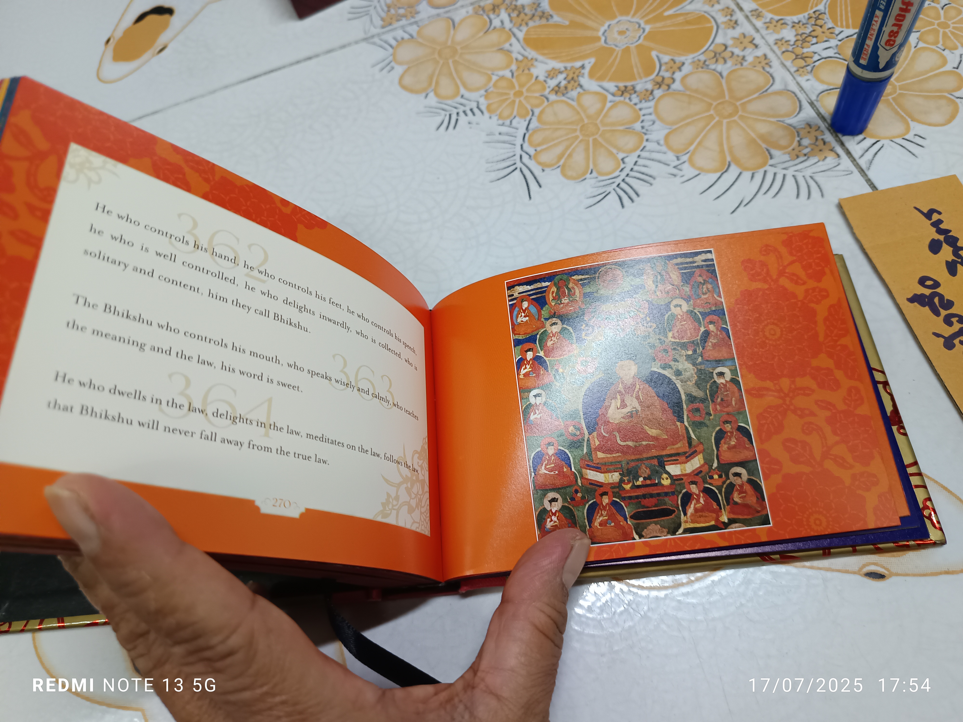 The Way of the Buddha (Hard Cover) The Illustrated Dhammapada, 2008 / The Rubin Museum of Art