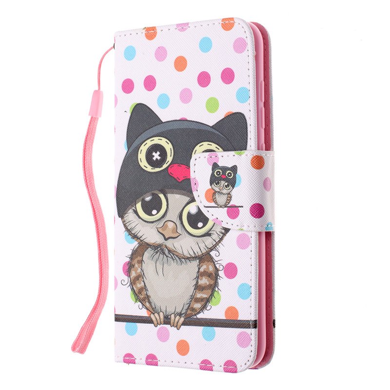 Case Huawei P30 #เคสฝาพับรูปแบบกระเป๋าสตางค์พิมพ์ลายน่ารักๆ