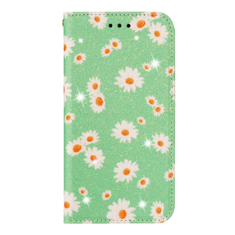 Case Xiaomi Mi Note 10 Lite #เคสฝาพับหนัง PU ลายดอกไม้ Beauty Case Flip Stand Card Leather Cover for Girl Women