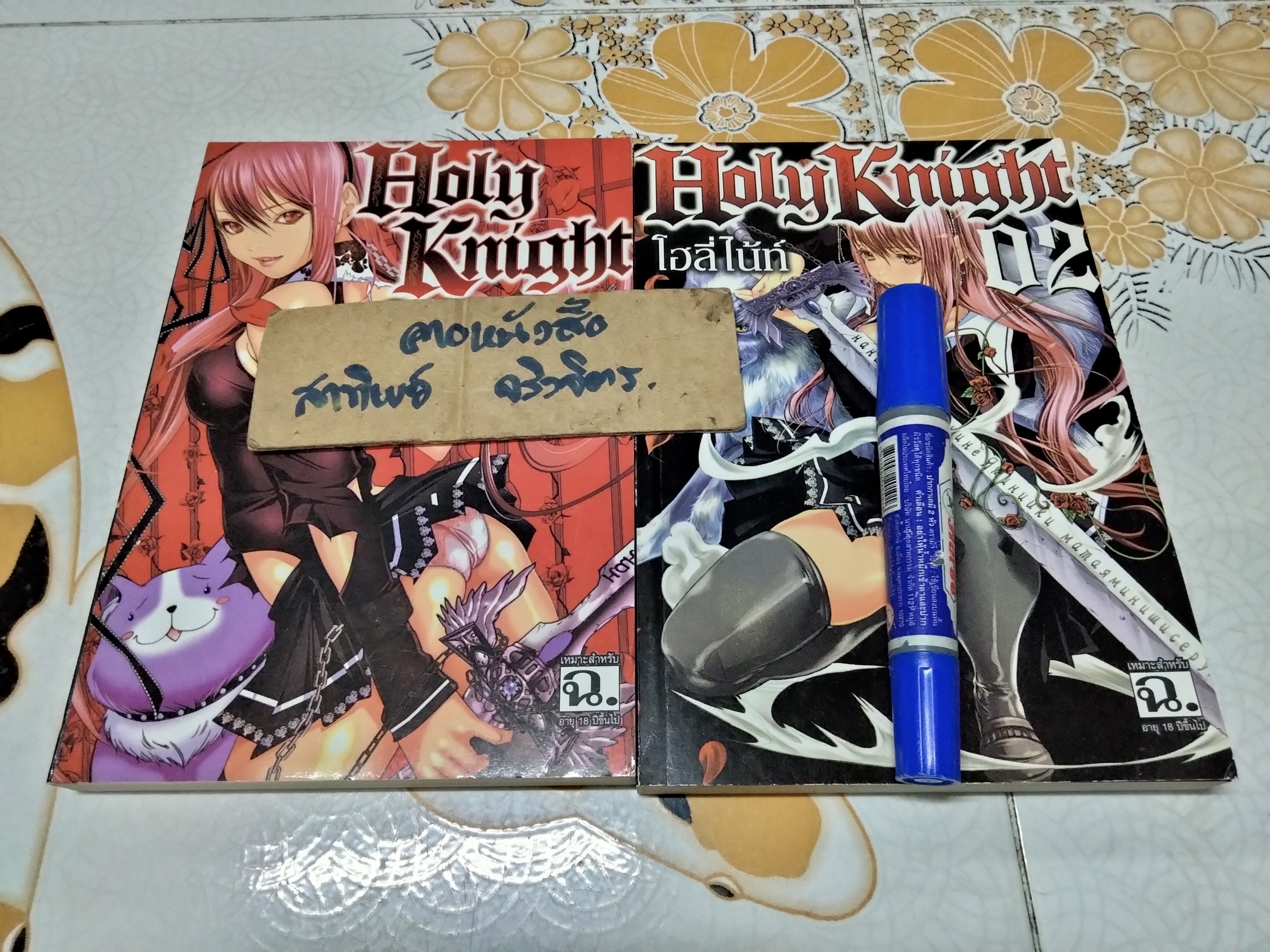 โฮลี่ ไน้ท์ Holy Knight (มีแค่เล่ม 1,2) การ์ตูน 18+