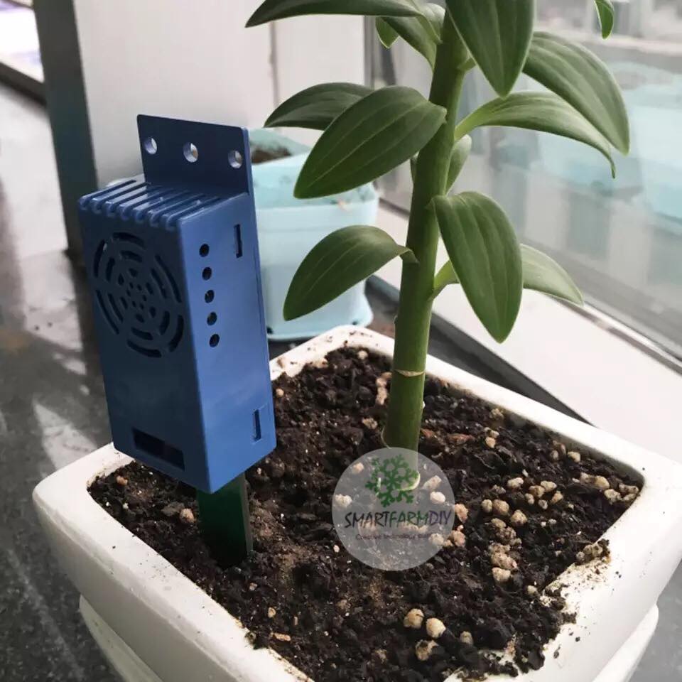 AAplant อุปกรณ์ วัดอุณหภูมิ และความชื้นในดิน แบบอินเทอร์เน็ต IoT