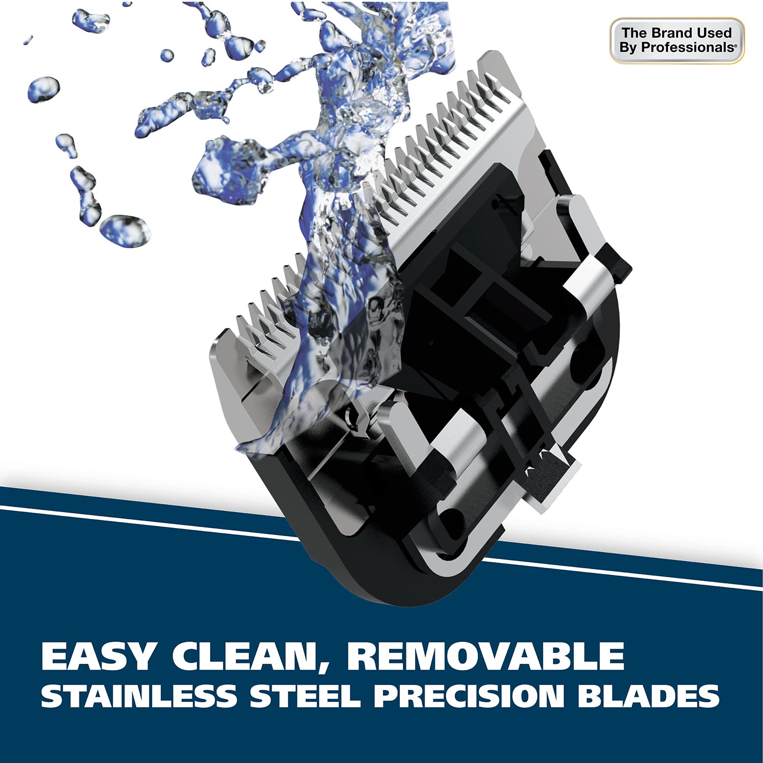 Wahl® Rechargeable Hair Clipper With Guards Kit Model 79434 อุปกรณ์ตัดผม ปัตตาเลี่ยน แบบไร้สาย ชาร์จได้