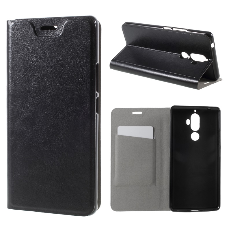 เคส Lenovo K8 Note #เคสแบบฝาพับผิวหนังม้าปกเสริมแผ่นเหล็กสีสันสวยงาม