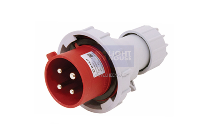 HTN0241-3 "DAKO PLUG" ปลั๊กและเต้ารับสำหรับตู้เย็น 3P+E 32A IP67 400V 3H