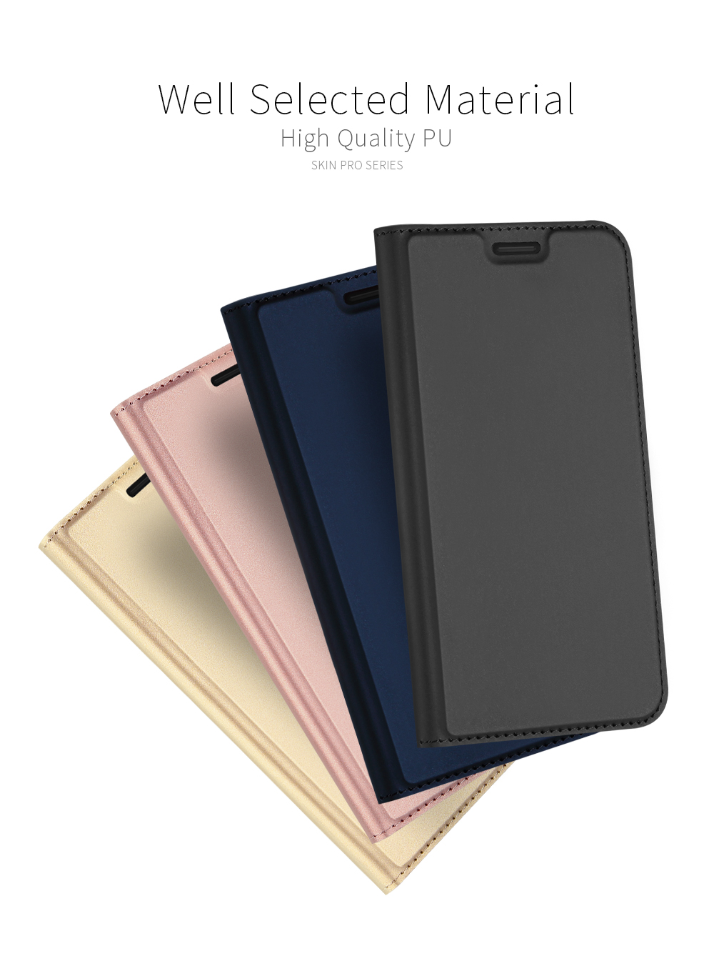 Case Nokia 7 plus #เคสฝาพับ DUX DUCIS Skin Pro Series คุณภาพดีราคาถูก