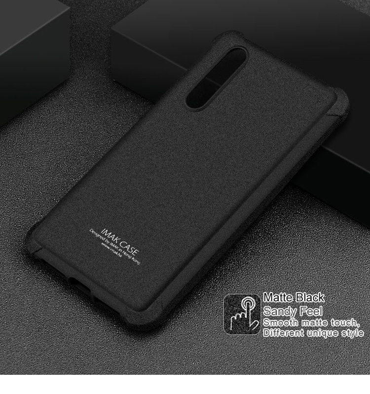 เคส Huawei P20 Pro #เคสฝาหลัง Skin Feel Anti-drop TPU Case + ฟิล์มป้องกันหน้าจอ