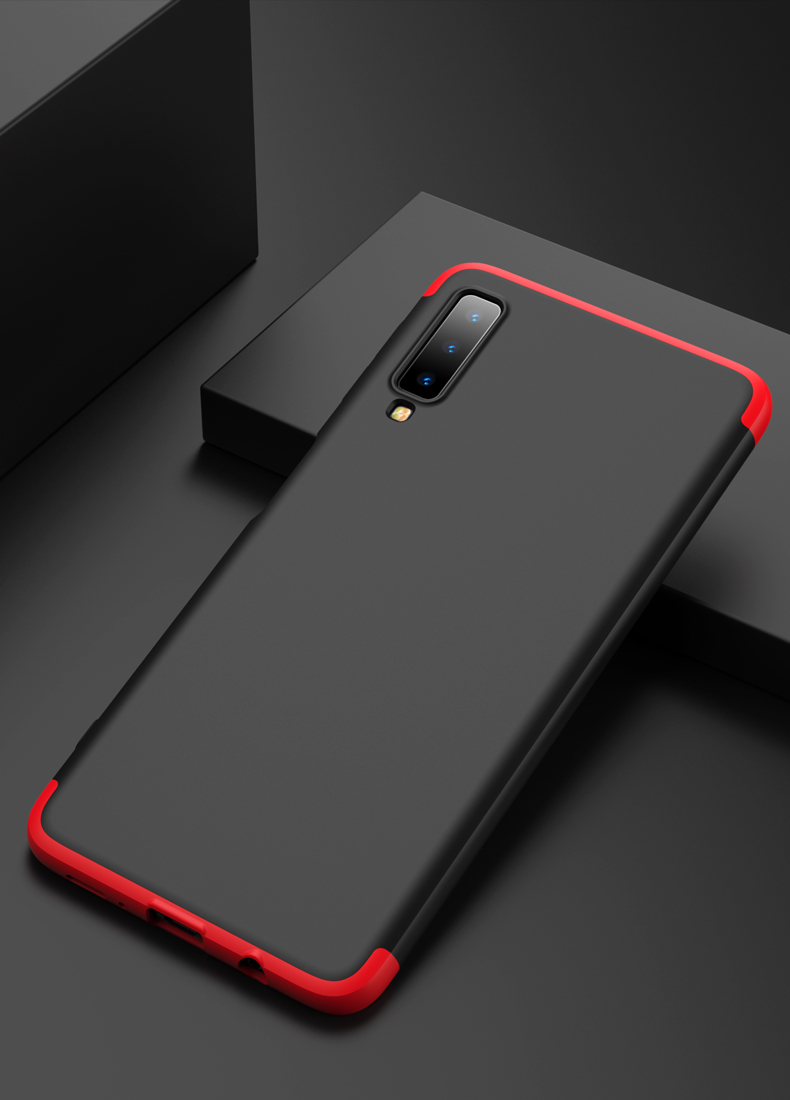 Case Samsung Galaxy A7 (2018) #เคสฝาหลังพลาสติกแข็ง GKK Detachable All-wrapped Matte แยกชิ้นได้