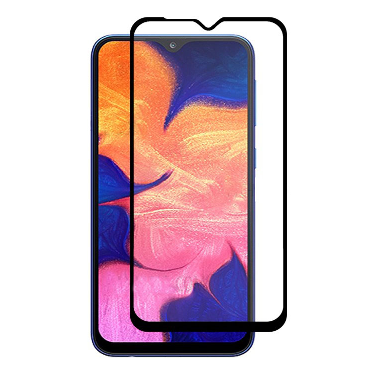 ฟิล์มกระจก Samsung Galaxy A10 แบบเต็มจอหนา 0.26mm 9H 2.5D Arc Edge ขอบโค้ง HAT PRINCE Full Glue Full Size Tempered Glass Screen Protector