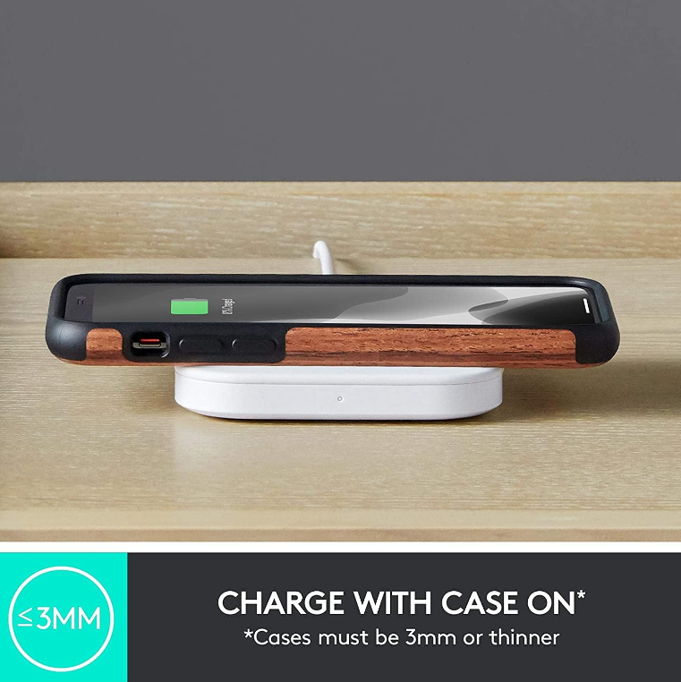 Logitech® Powered 10W Wireless Charging Pad For Phones and AirPods แท่นชาร์จไร้สาย รองรับอุปกรณ์มาตรฐาน Qi