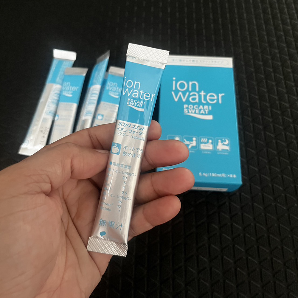 Pocari Sweat Ion Water Powder Stick Type จากญี่ปุ่น ผงเกลือแร่ไอออนอีเล็กโทรไลต์ เครื่องดื่มเกลือแร่ (Z23)