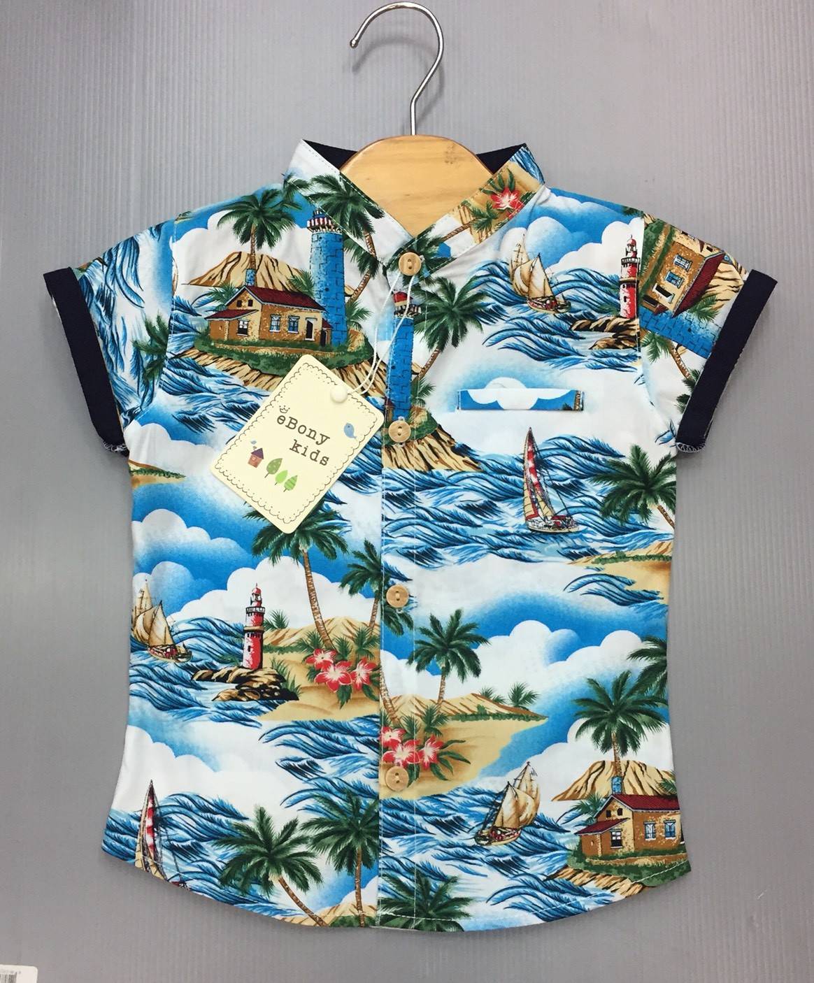เสื้อเชิ้ตเด็ก โทนสดใส