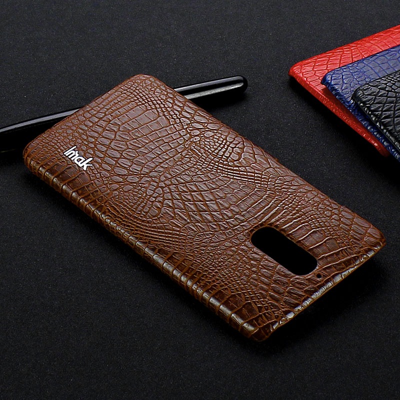เคส Huawei Mate 9 Pro #เคสฝาหลังพลาสติกเคลือบหนังPU ผิวหนังจระเข้ IMAK Ruiyi Series