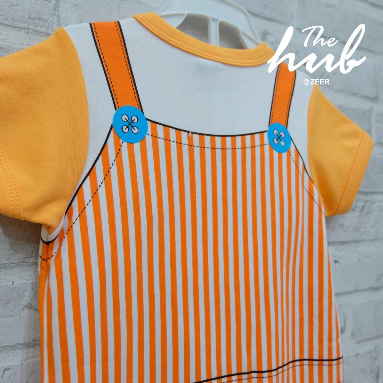 ชุดบอดี้สูทเด็ก ทิกเกอร์ สีส้มลายทาง