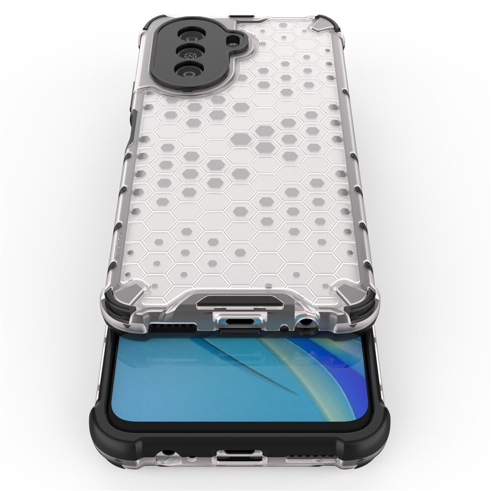 เคส Huawei Nova Y70 #เคสฝาหลังกันกระแทก Honeycomb Shock Absorber TPU + PC + Silicone Hybrid
