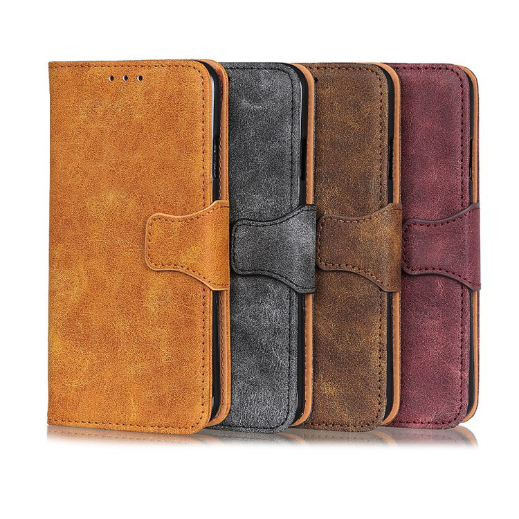 Case Xiaomi Mi Note 10 Lite#เคสแบบกระเป๋าสตางค์สไตล์วินเทจ Vintage Style Wallet Leather