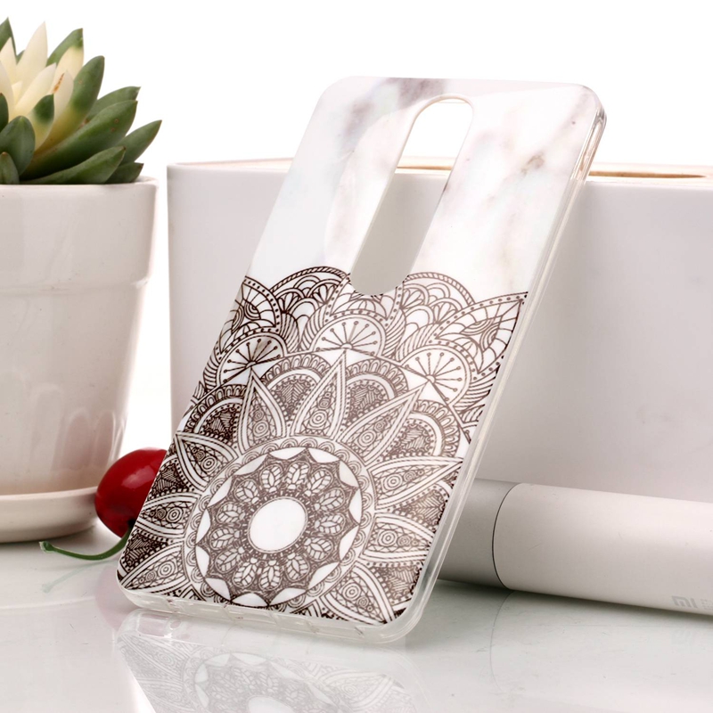 Case Nokia 6.1 (5.5-inch) #เคสฝาหลัง TPU นิ่มพิมพ์ลายรูปแบบลายหินอ่อน