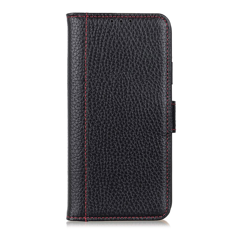 เคส Samsung Galaxy A32 5G #เคสฝาพับหนังแยกผิวลิ้นจี่ แถบปิดแม่เหล็ก