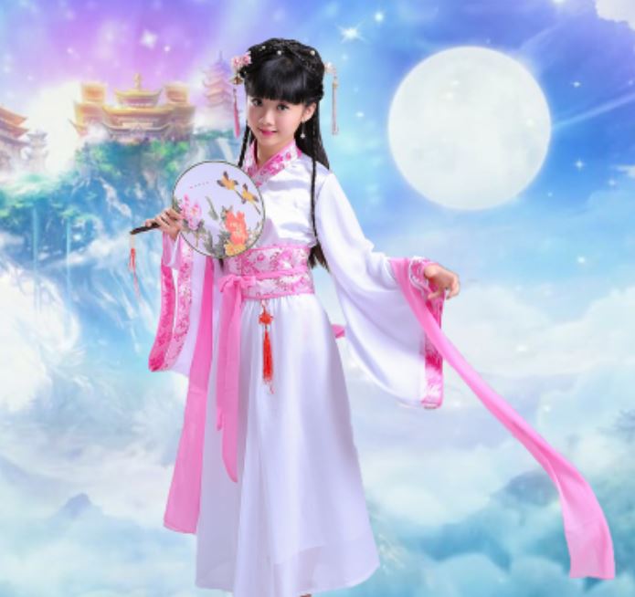ชุดเทพธิดา เด็กสาว นางฟ้าจีน 仙女古装衣服女童 Chinese Fairy Angel Girls Costumes