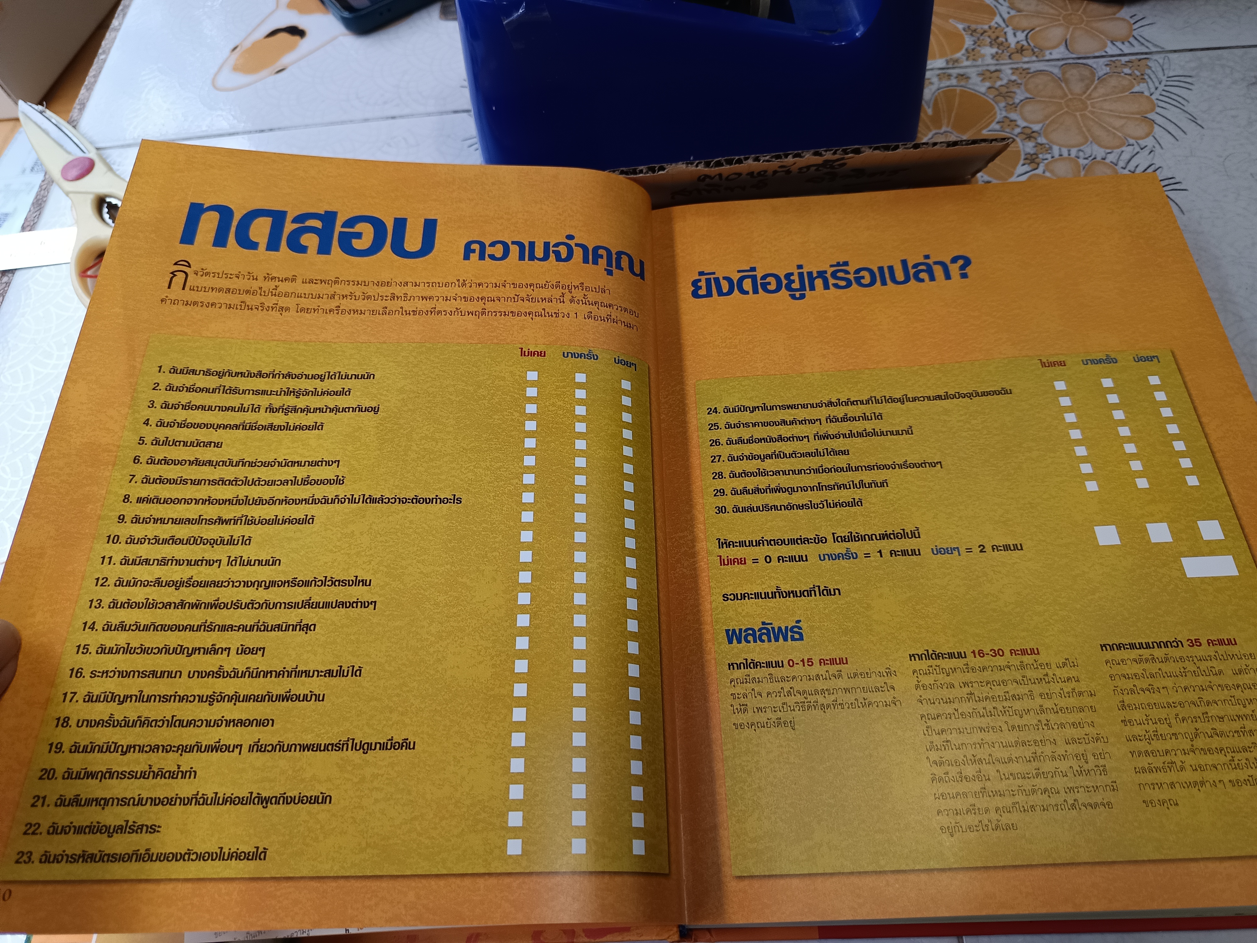 101 วิธีสมองดี ความจำเลิศ ของ รีดเดอร์ส ไดเจสท์