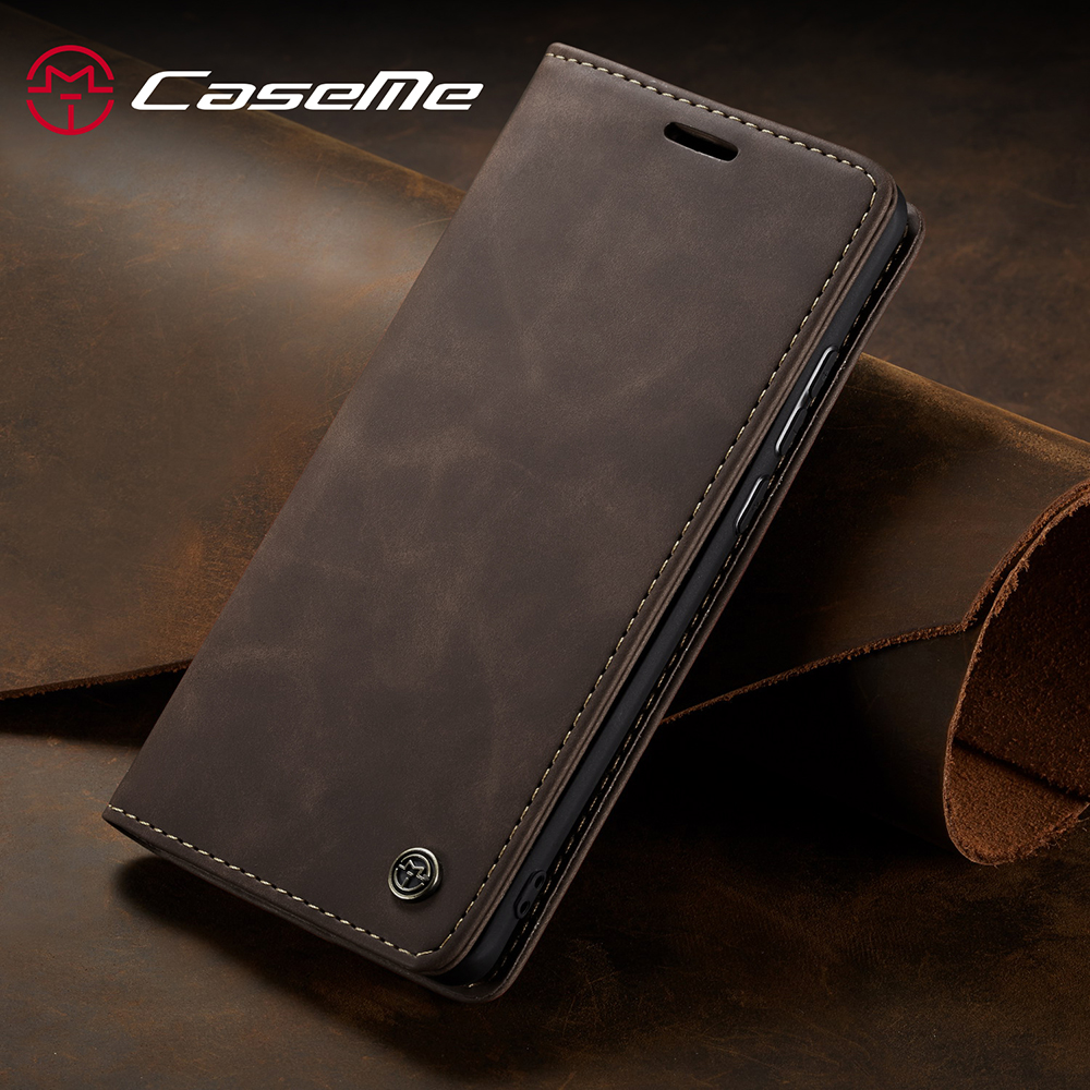 Case Huawei P30 Lite #เคสฝาพับหนังกระเป๋าสตางค์ CASEME Auto-absorbed Leather Wallet