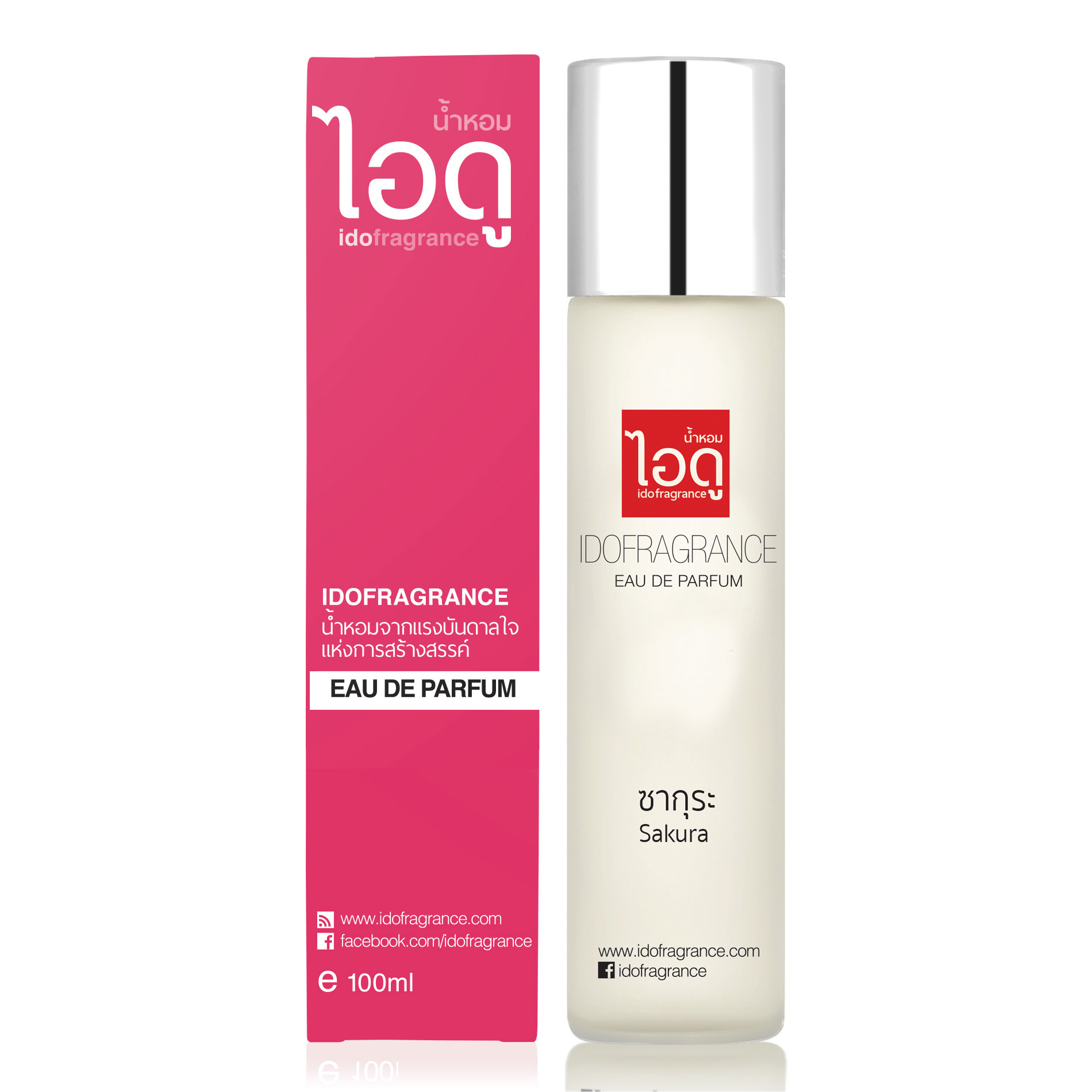 IDOFRAGRANCE ไอดู น้ำหอม กลิ่นซากุระ Sakura Eau de Parfum 100ml.