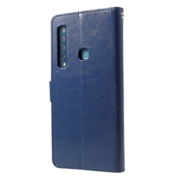 Case Samsung Galaxy A9 (2018) #เคสฝาพับหนัง PU 5 ช่องเสียบการ์ดเคสคุณภาพดีราคาถูก