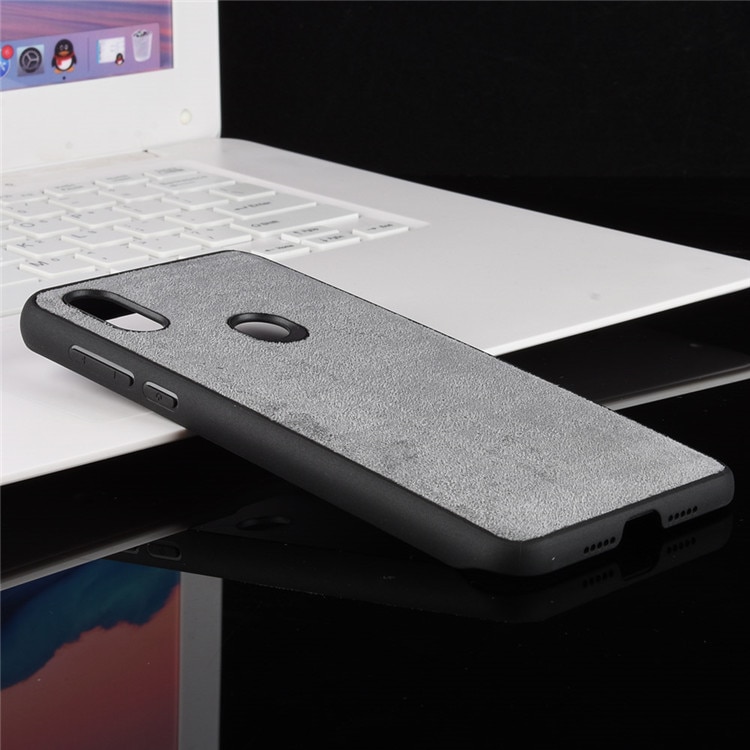 Case Xiaomi Mi Mix 3 #เคสฝาหลังพลาสติกผิวเคลือบผ้ากำมะหยี่ Retro Velvet Cloth Coated PC + TPU Hybrid Case