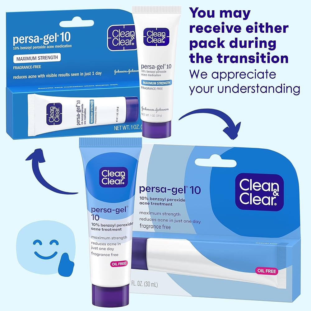 Clean & Clear® Persa-Gel 10 Acne Spot Treatment 30g คลีนแอนด์เคลียร์ เจลแต้มสิว