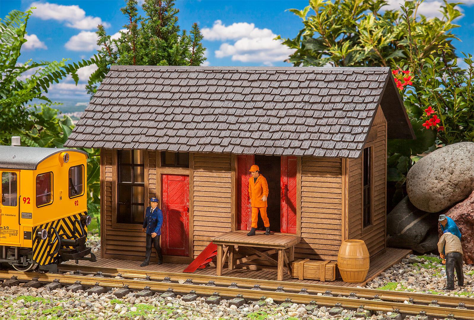 Pola G Storage Shed with Office