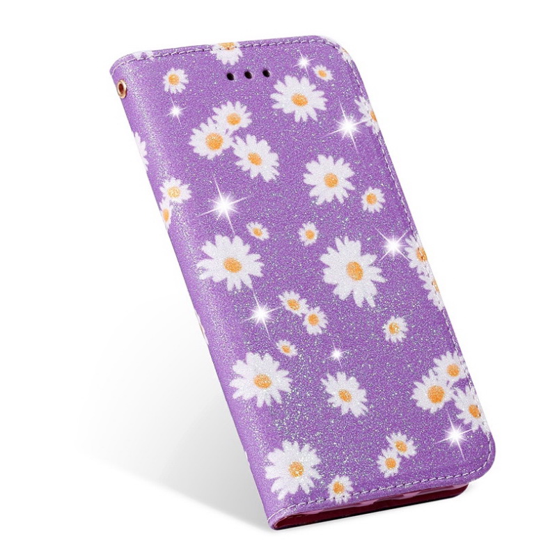 Case Xiaomi Mi Note 10 Lite #เคสฝาพับหนัง PU ลายดอกไม้ Beauty Case Flip Stand Card Leather Cover for Girl Women