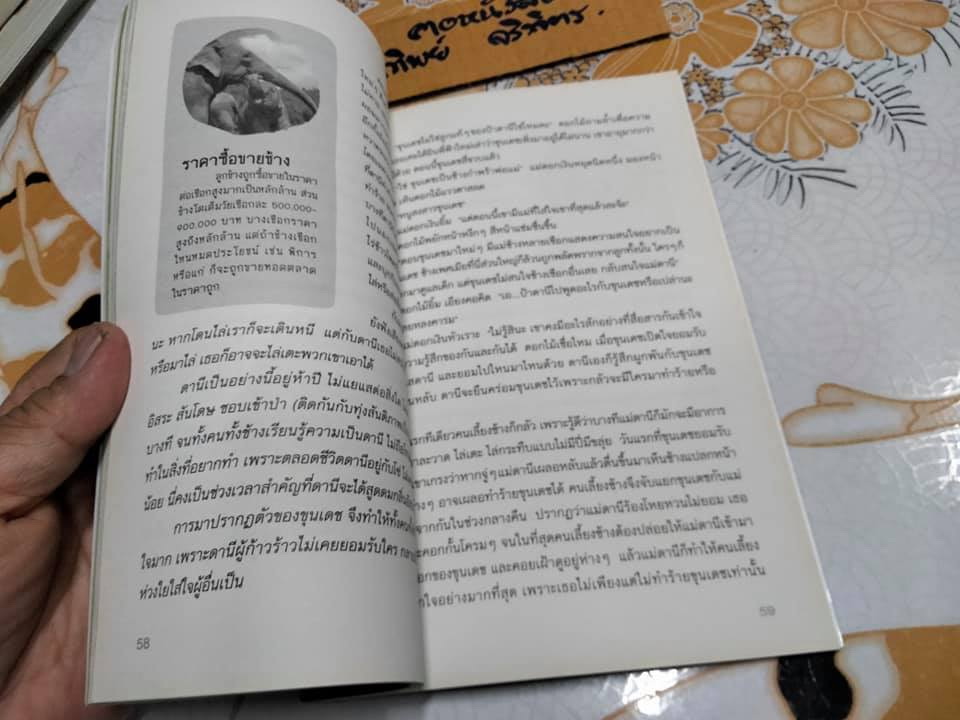 บันทึกของลูกช้าง - กัญจนา ศิลปอาชา เขียน **สินค้าหมด**