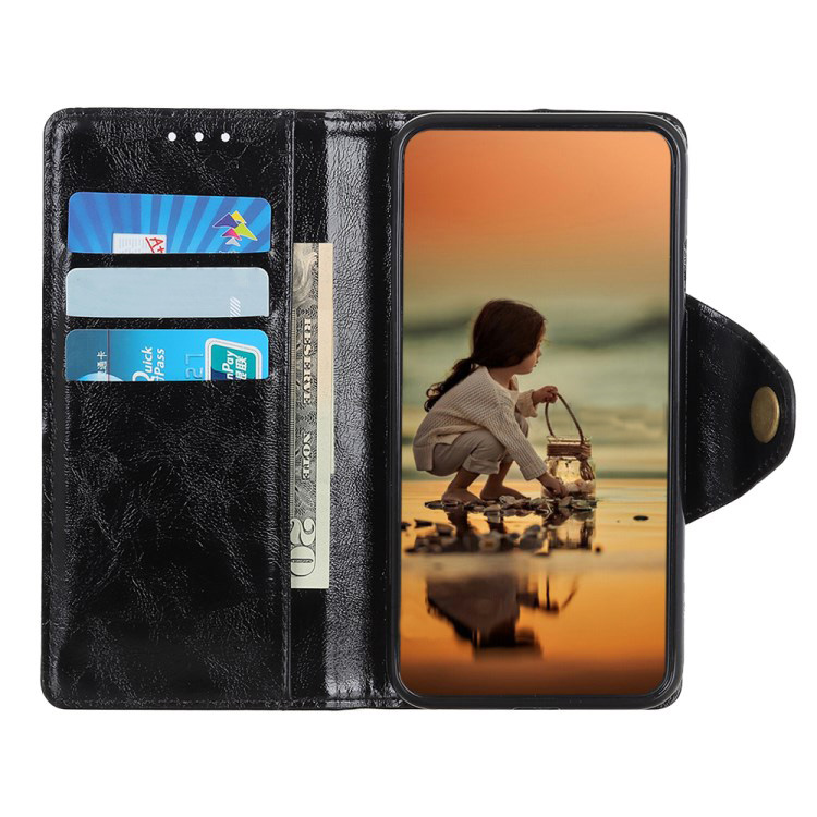 Case Samsung Galaxy A20s แบบกระเป๋าสตางค์หนัง PU Textured PU Leather Wallet