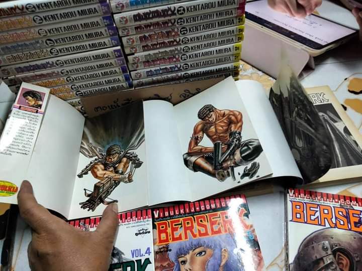 BERSERK เล่ม 1-36 สนพ.วิบูลย์กิจ **สินค้าหมด**