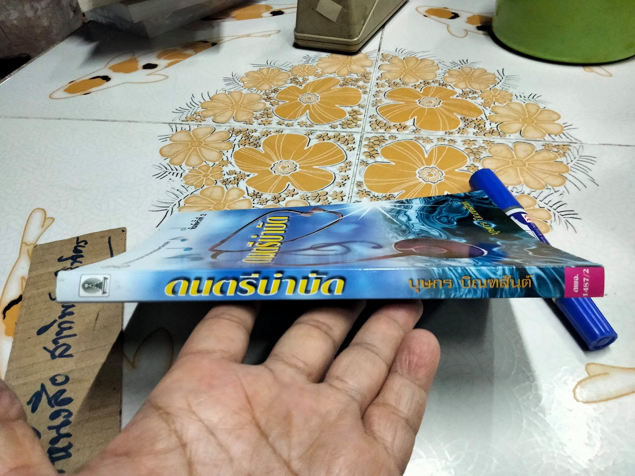 ดนตรีบำบัด - บุษกร บิณฑสันต์ - มีตำหนิ มีรอยเปื้อนด้านล่าง (ตามรูป) **สินค้าหมด**