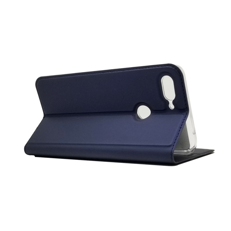 Case Xiaomi Mi 8 Lite #เคสฝาพับหนัง PU Auto-absorbed Leather Stand Card Holder เคสคุณภาพดีราคาถูก